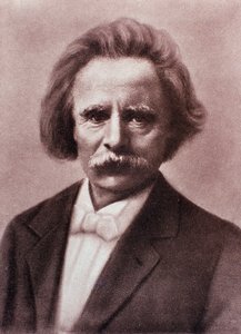Portrett av Edvard Grieg (kritttegning) av Unknown artist