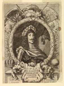 Portrett av keiser Leopold I (1640-1705) av Unknown artist