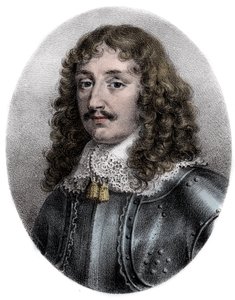 Portrett av Francois VI, hertugen av La Rochefoucauld, Prince de Marcillac (1613-1680), fransk forfatter - Portrait du duc Francois de la Rochefoucauld (1613-1680), fransk forfatter - av Unknown artist