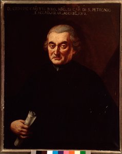 Portrett av Giuseppe Maria Caretti (1690-1774) italiensk komponist Anonym maleri. 18. århundre. Bologna, Civic Museum Museum av Unknown artist