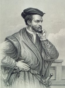 Portrett av Jacques Cartier av Unknown artist