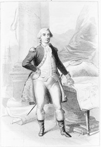 Portrett av Jean-Francois Galaup, greve av La Perouse (Jean Francois Laperouse av Unknown artist