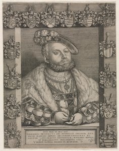 Portrett av John Frederick I, "The Magnanimous", kurfyrst av Sachsen av Unknown artist