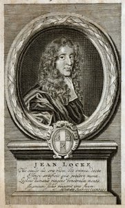 Portrett av John Locke (1632 - 1704), engelsk filosof. av Unknown artist