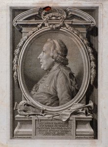 Portrett av Joseph Santarelli (gravering av Unknown artist
