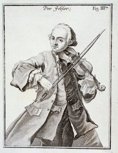 Portrett av Leopold Mozart (gravering av Unknown artist