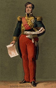 Portrett av Louis Philippe I (1773 - 1850) av Unknown artist