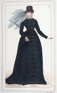 Portrett av Marie-Paulette kalt Pauline Bonaparte (1780-1825), prinsesse Borghese. Gravering fra 1830 av Unknown artist