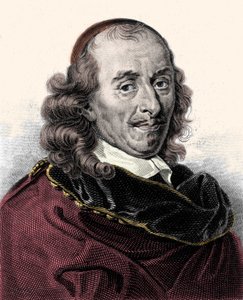 Portrett av Pierre Corneille (1606-1684), gravering fra 1800-tallet av Unknown artist