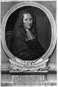 Portrett av Pierre Corneille (1606 - 1684). av Unknown artist