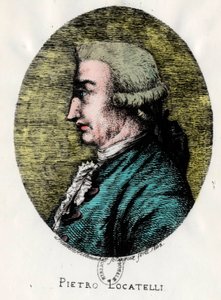 Portrett av Pietro Locatelli av Unknown artist