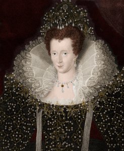 Portrett av dronning Elizabeth Iere (Elizabeth) av England (1533-1603) Elizabeth I av Unknown artist