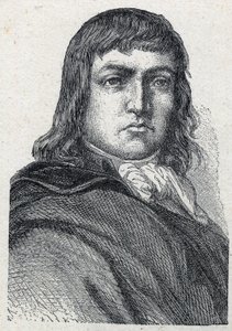 Portrett av Vincent de Tinteniac (ridder) (1764-1795) general Chouan. av Unknown artist