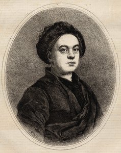 Portrett av William Hogarth (1697 til 1764), engelsk maler og gravør. av Unknown artist