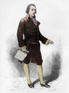 Portrett av William Pitt den yngre (1759-1806) - Portrett av William Pitt den yngre (1759-1806) - Gravering i "The History of England, from the most remote times" av Francois Guizot 1877 av Unknown artist