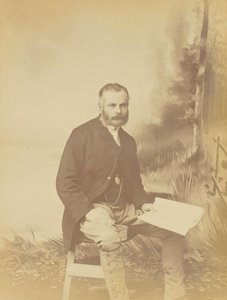 [Portrett av en kaukasisk mann] av Unknown artist