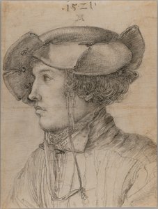 Portrett av en ung mann av Unknown artist