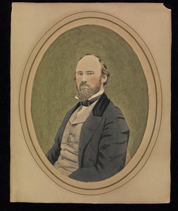 [Portrett av en sittende mann] av Unknown artist
