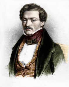 Portrett av den franske tenoren Gilbert-Louis Duprez av Unknown artist