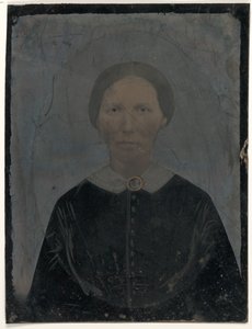 [Portrett av kvinne] av Unknown artist