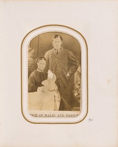 Prinsen av Wales og familien av Unknown artist