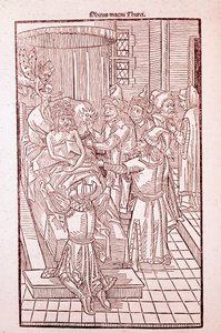 Sannsynligvis Sultan Mehmed II i 1481 (Gravering av Unknown artist