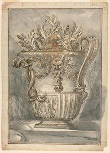Prosjekt for en vase av Unknown artist