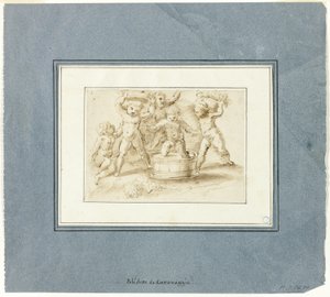 Putti-vinproduksjon av Unknown artist