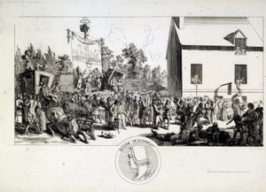 Ramponaux taverna Denne populære kabareten ble grunnlagt av Jean Ramponaux (Ramponneau eller Ramponeau av Unknown artist