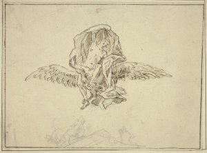 Voldtekten av Ganymedes av Unknown artist