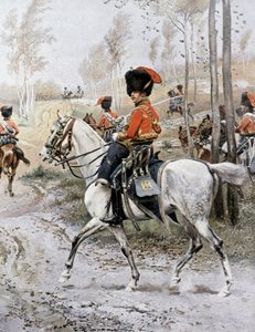Regiment av hestejegere av Unknown artist