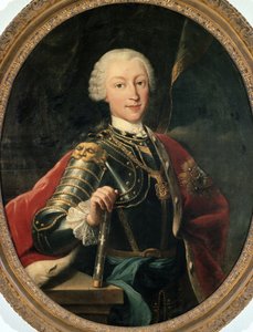 Portrett av Karl Emmanuel III av Savoy, konge av Sardinia (olje på lerret) av Unknown artist
