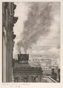 Tak på administrasjonsbygningen av Unknown artist