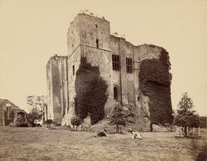 [Ruinene av Kenilworth slott] av Unknown artist