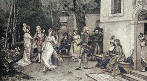 Bygdefestival, musikere som spiller til dansen av Unknown artist