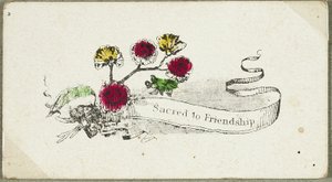 Hellig for vennskap (valentinsdag) av Unknown artist