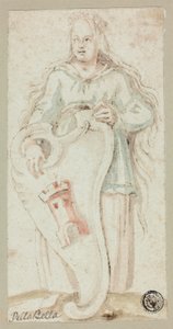 Den hellige Barbara av Unknown artist