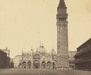 [Markuskirken og Campanile] av Unknown artist