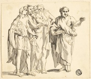 Sankt Paulus forkynnelse av Unknown artist