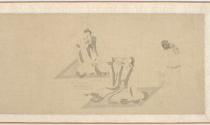 Scener fra livet til Tao Yuanming (del 1) av Unknown artist