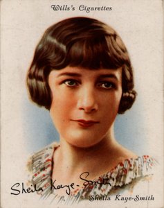 Sheila Kaye-Smith (1887–1956) britisk forfatter av Unknown artist