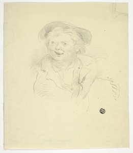 Smilende mann av Unknown artist