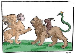 Sfinksen mot Chimera d
