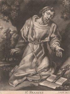 St. Francis av Unknown artist