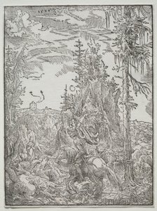 St. George og dragen av Unknown artist
