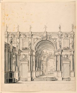 Scenedesign: Palace Architecture av Unknown artist