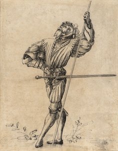 Standing Landsknecht av Unknown artist