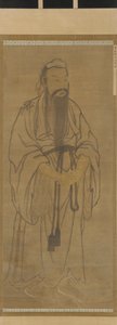 Stående figur av Lü Dongbin av Unknown artist