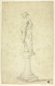 Statue av Apollo av Unknown artist