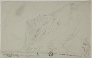 Staubbach i Sveits Bernese Oberland av Unknown artist